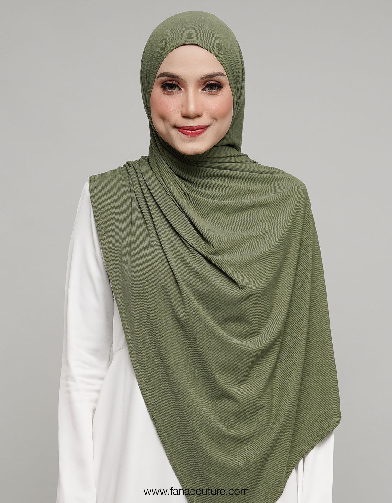 Lisa Shawl Plain - 05 Olive