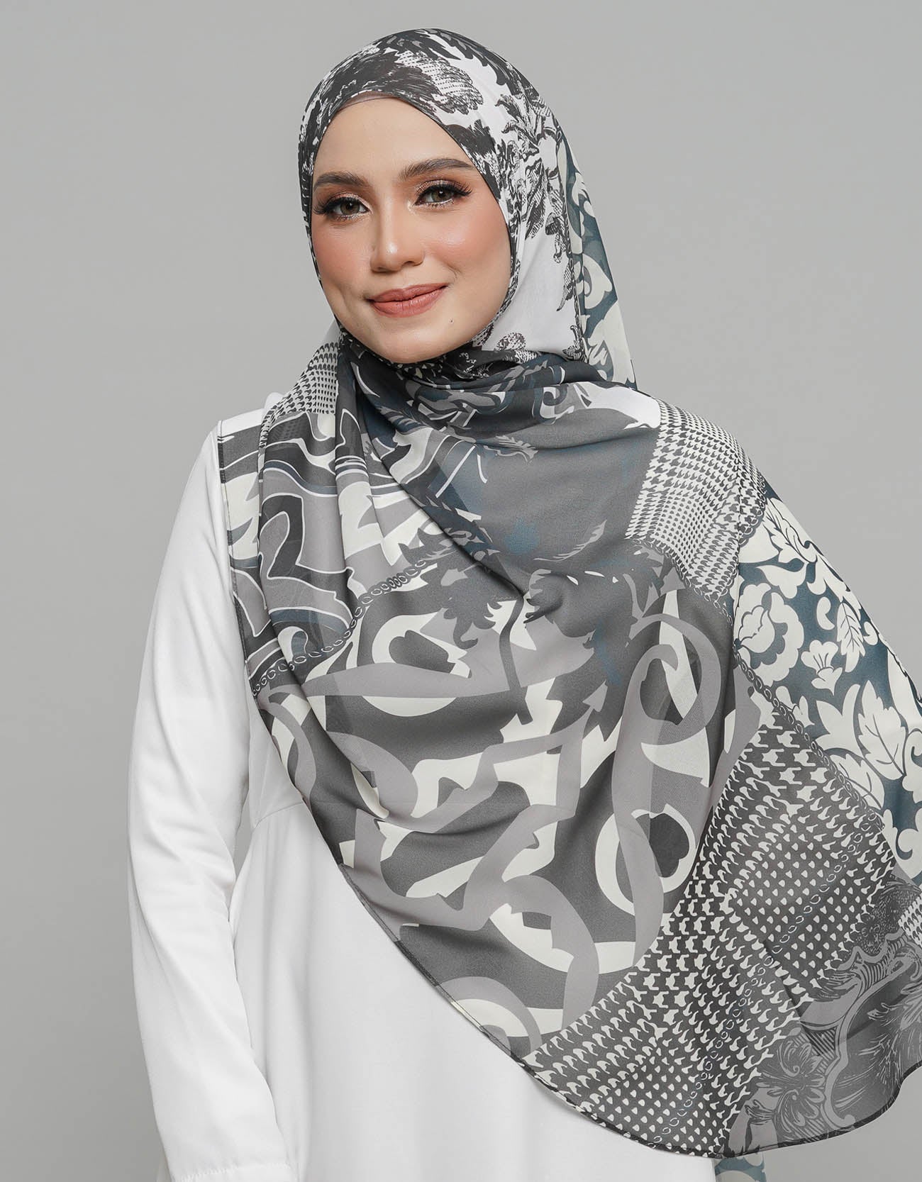 Sofea Long Shawl - 17 Botanic Chic