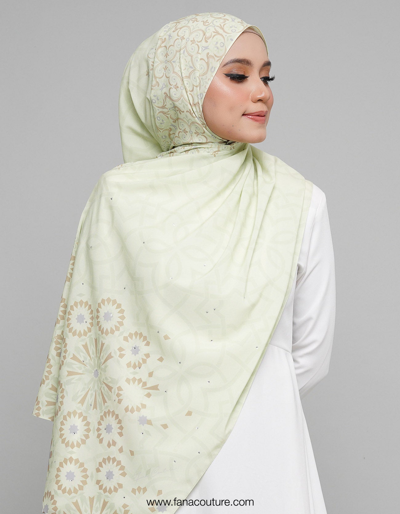 Ratu Shawl Premium - 11 Zinnia