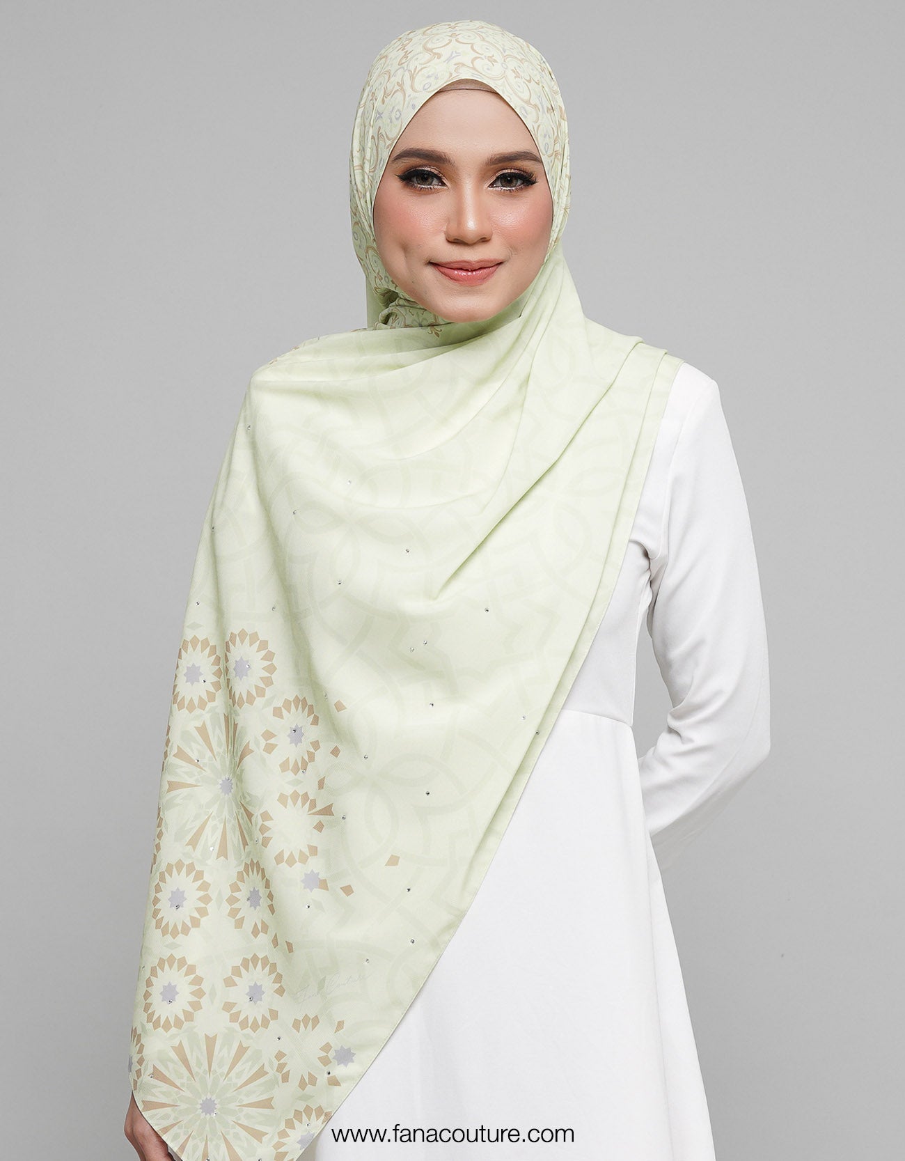 Ratu Shawl Premium - 11 Zinnia