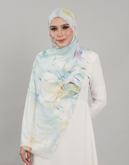 Sutra Shawl Printed - 06 Kemuning