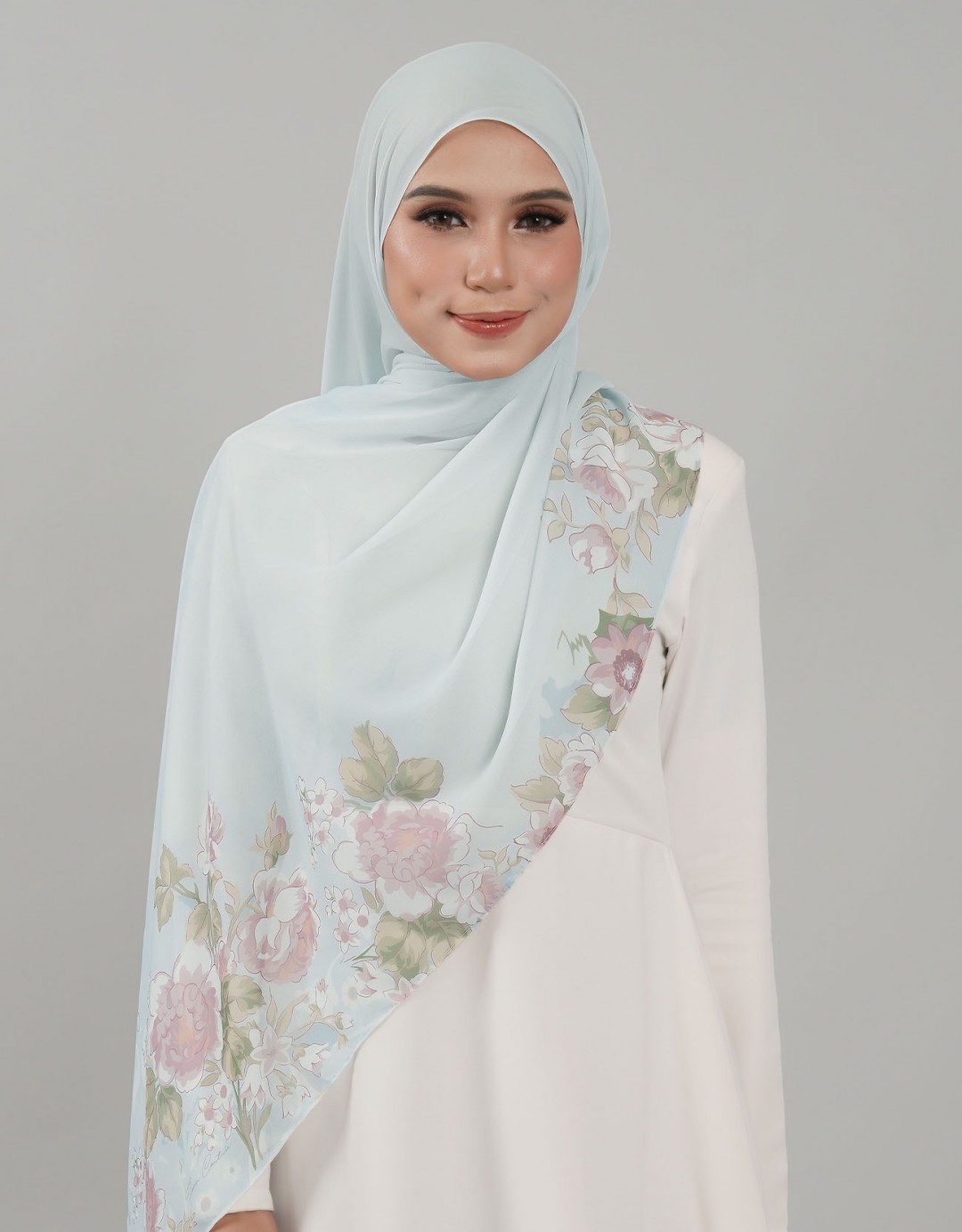 Sutra Shawl Printed - 03 Lily