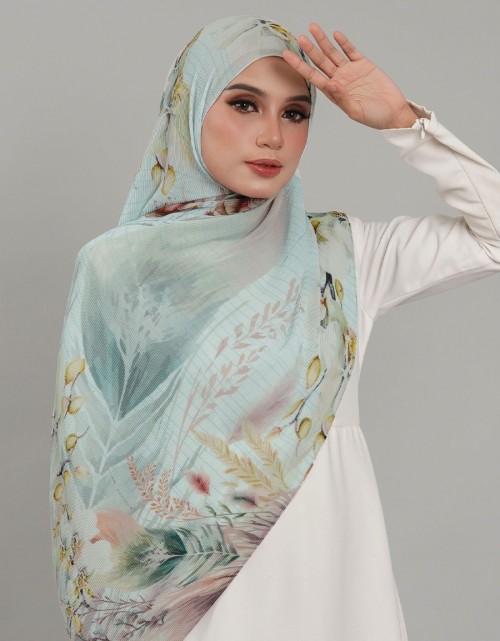 Saloma Pleated Shawl - 05 Emiko