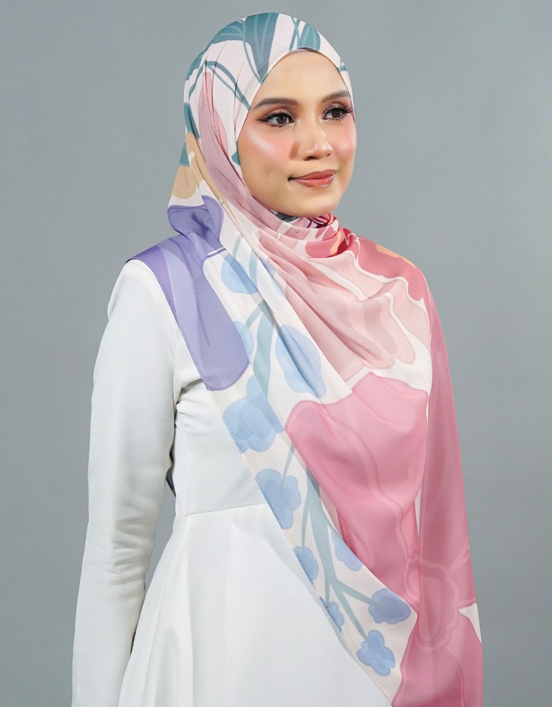Sofea Long Shawl - 05 Nessy