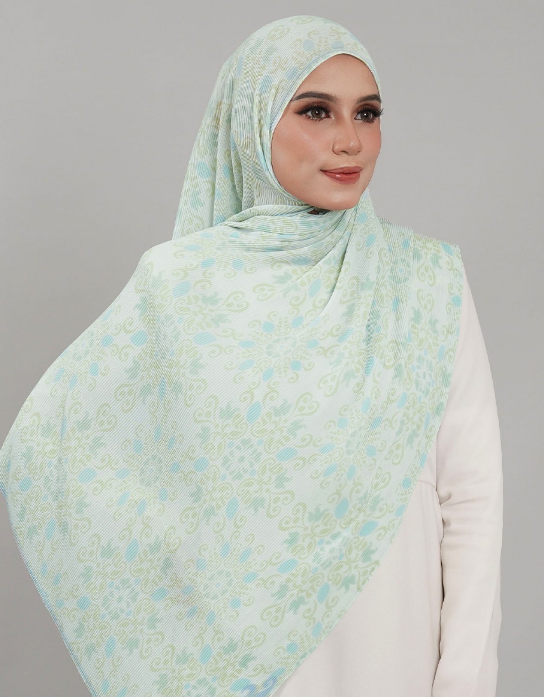 Saloma Pleated Shawl - 07 Gaara