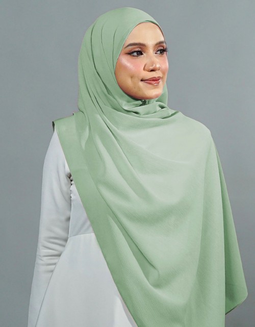 Ireesya Shawl Plain - 07 Pistachio