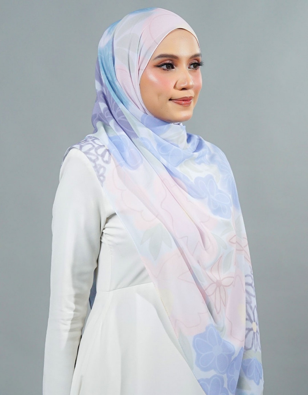 Sofea Long Shawl - 07 Chania
