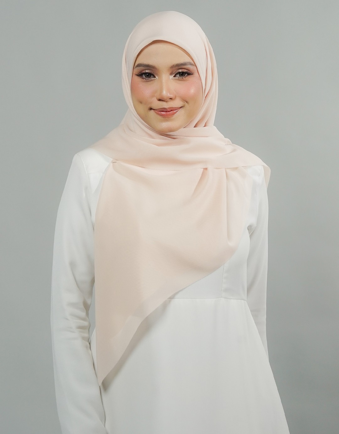 Ines Bawal Plain - 02 Beige Cream