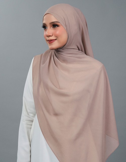 Neya Shawl Plain - 15 Caramel