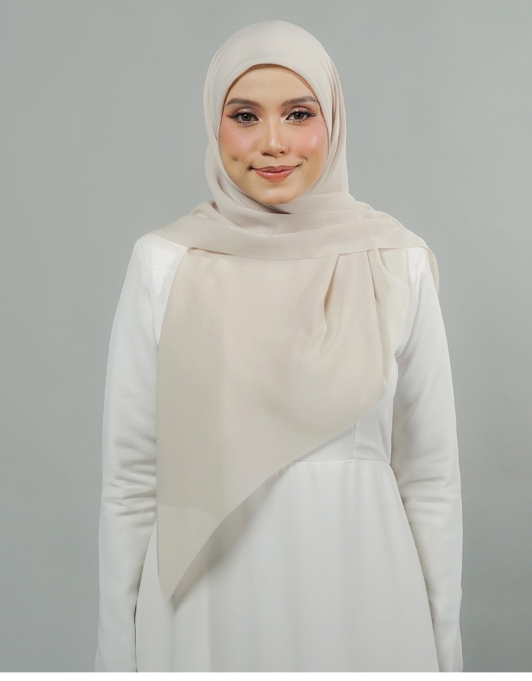 Ines Bawal Plain - 11 Beige Brown