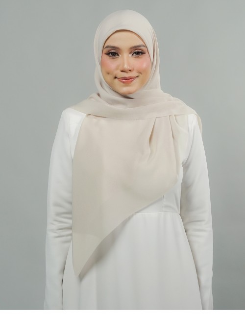 Ines Bawal Plain - 11 Beige Brown