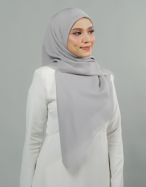 Ines Bawal Plain - 12 Smoke Grey