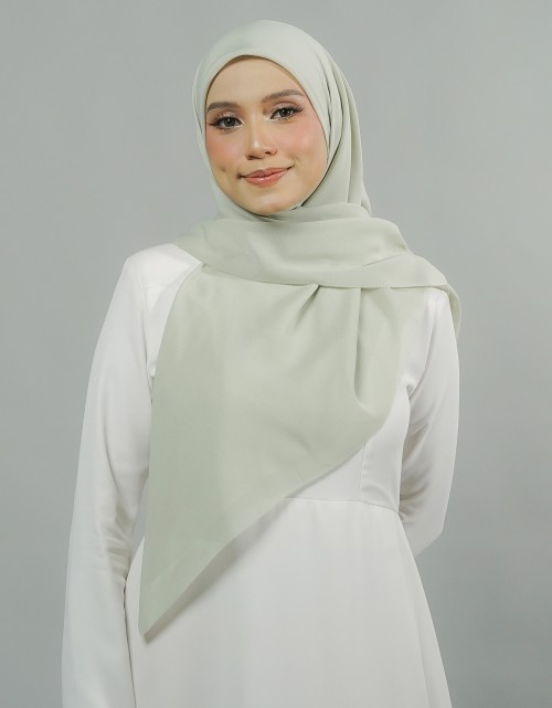 Ines Bawal Plain - 06 Sage Green