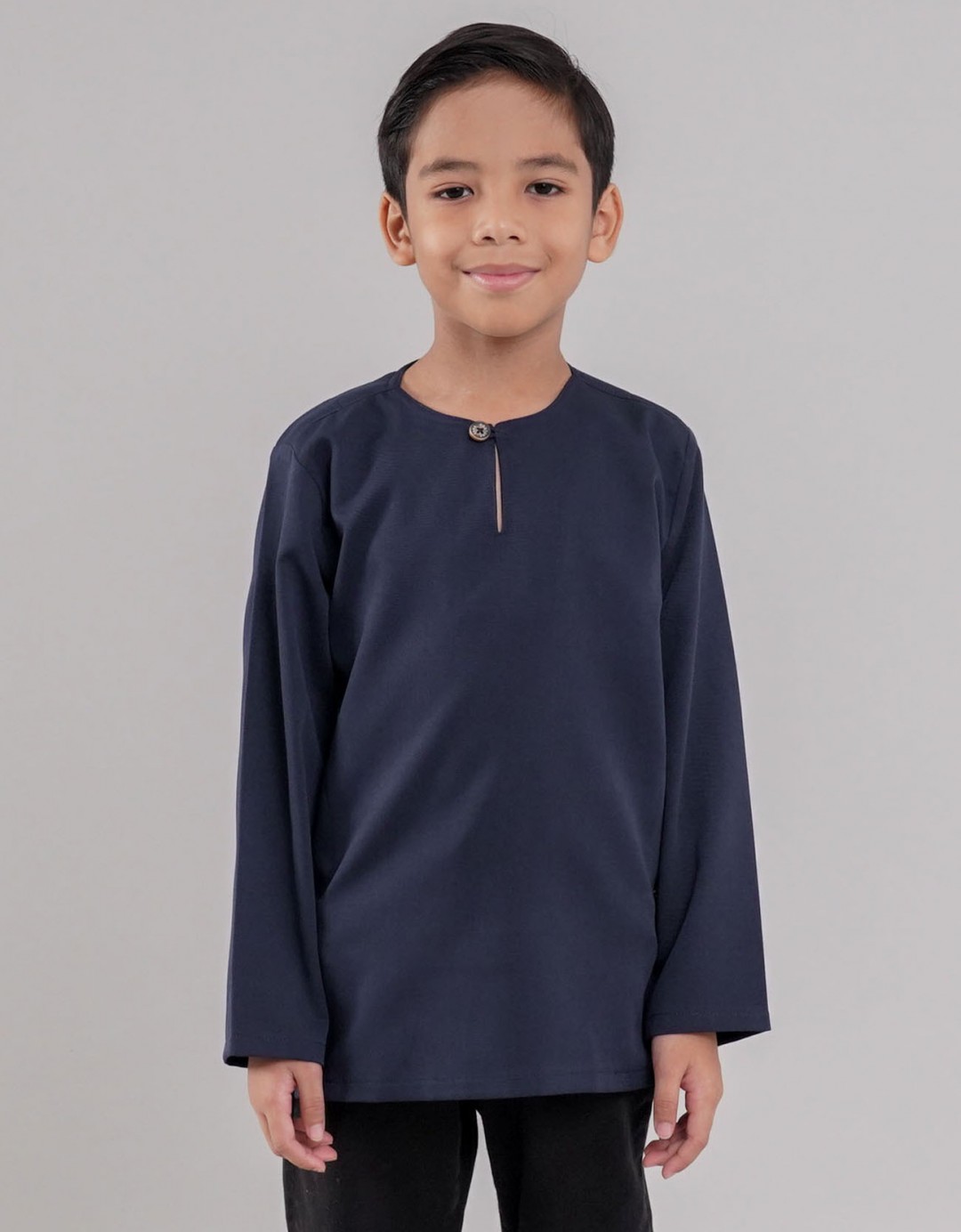 Kurta Furqan Kids - 04 Navy Blue