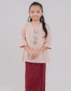 Cempaka Kurung Kedah Kids Cotton - 03 Red