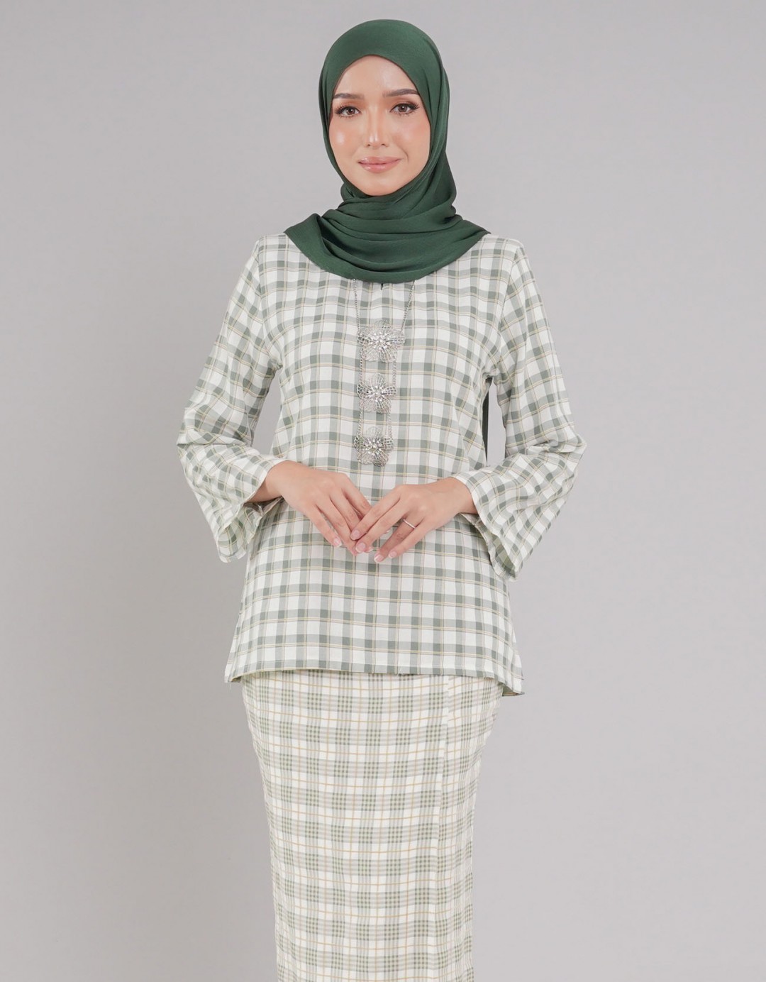 Kasturi Kurung Kedah Adult - 03 Green