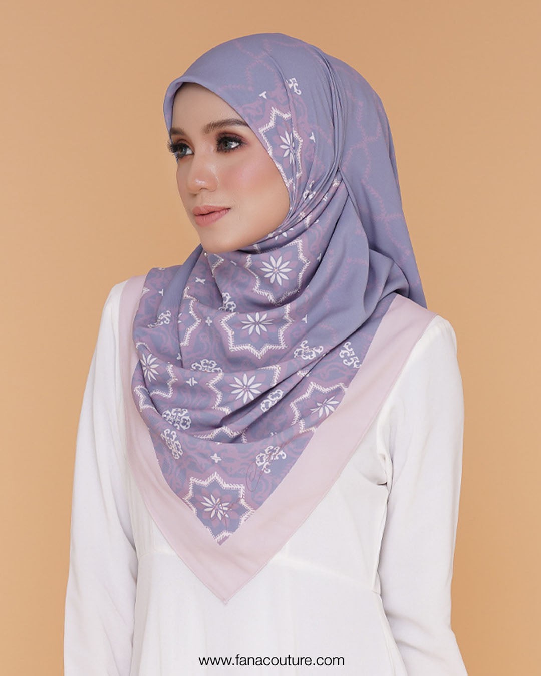 Qisya Bawal Batik - 05 Grayish Violet