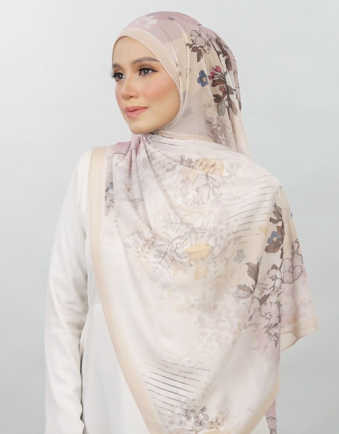 Sofea Long Shawl - 07 Tizea