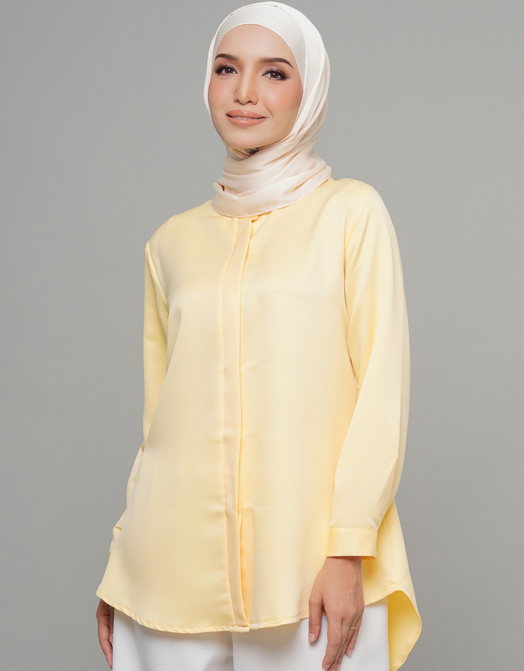 Kelly Blouse High Quality Satin