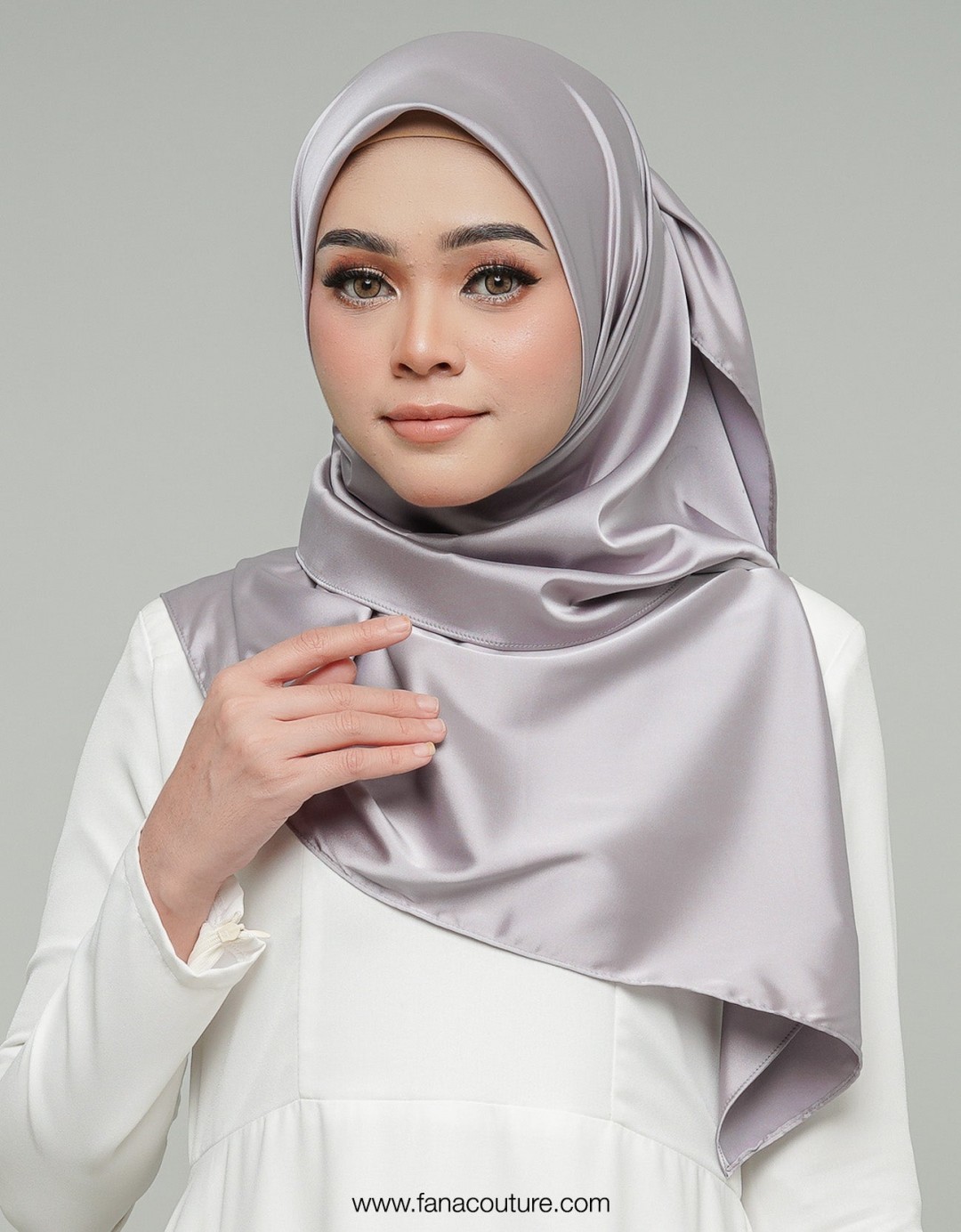 Haayu Bawal Satin - 20 Grey