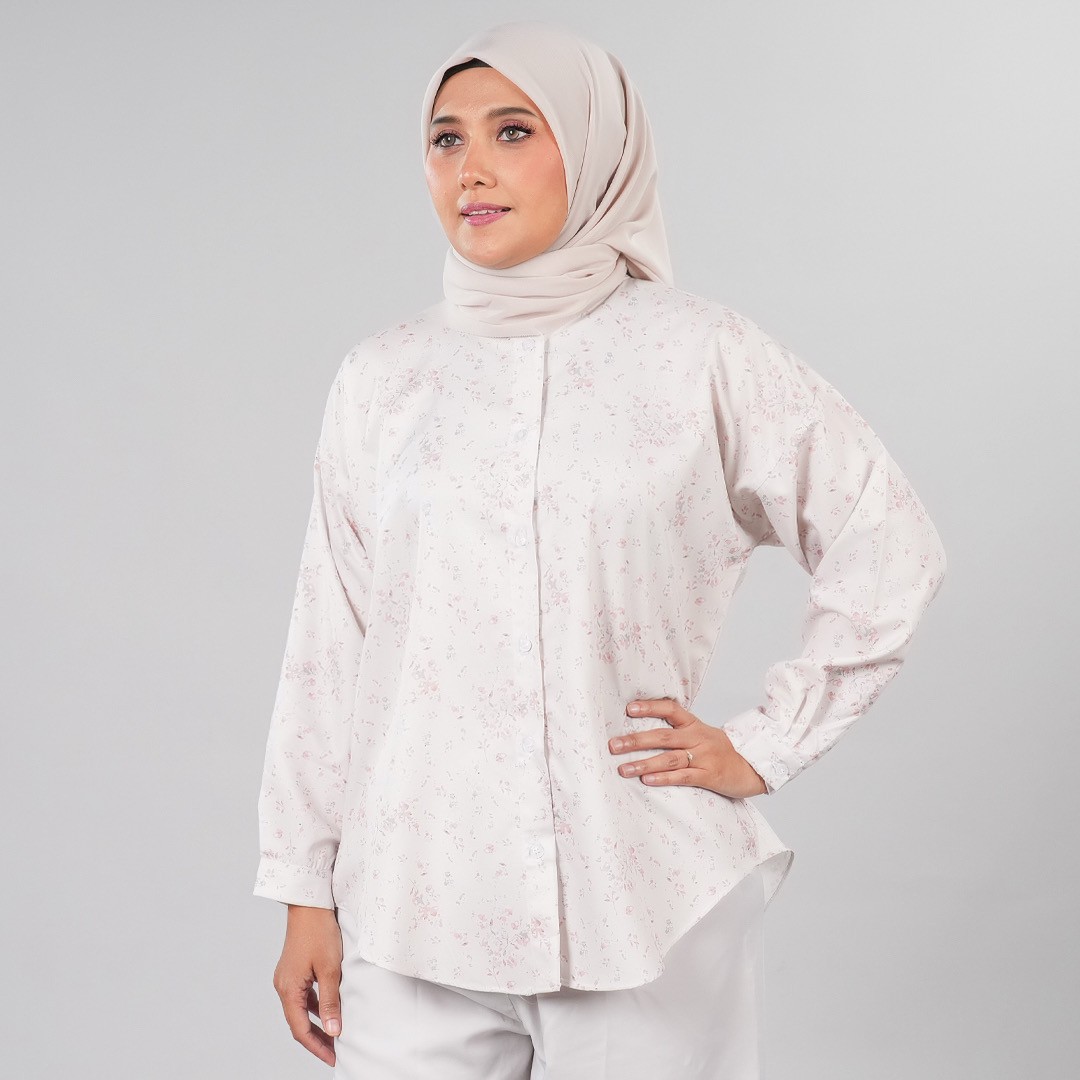 Clover Blouse - 01 Cream