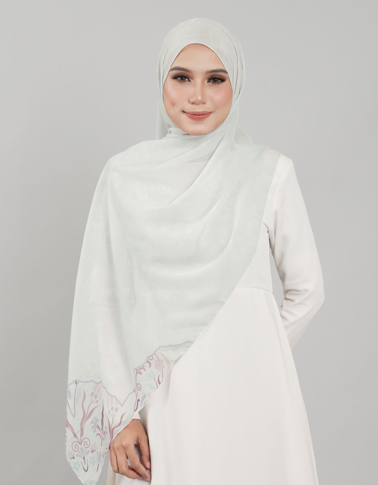 Sutra Shawl Printed - 05 Matahari