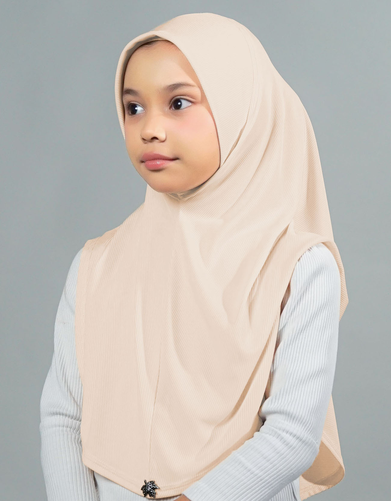 Eshal Plain Kids - 03 Cream