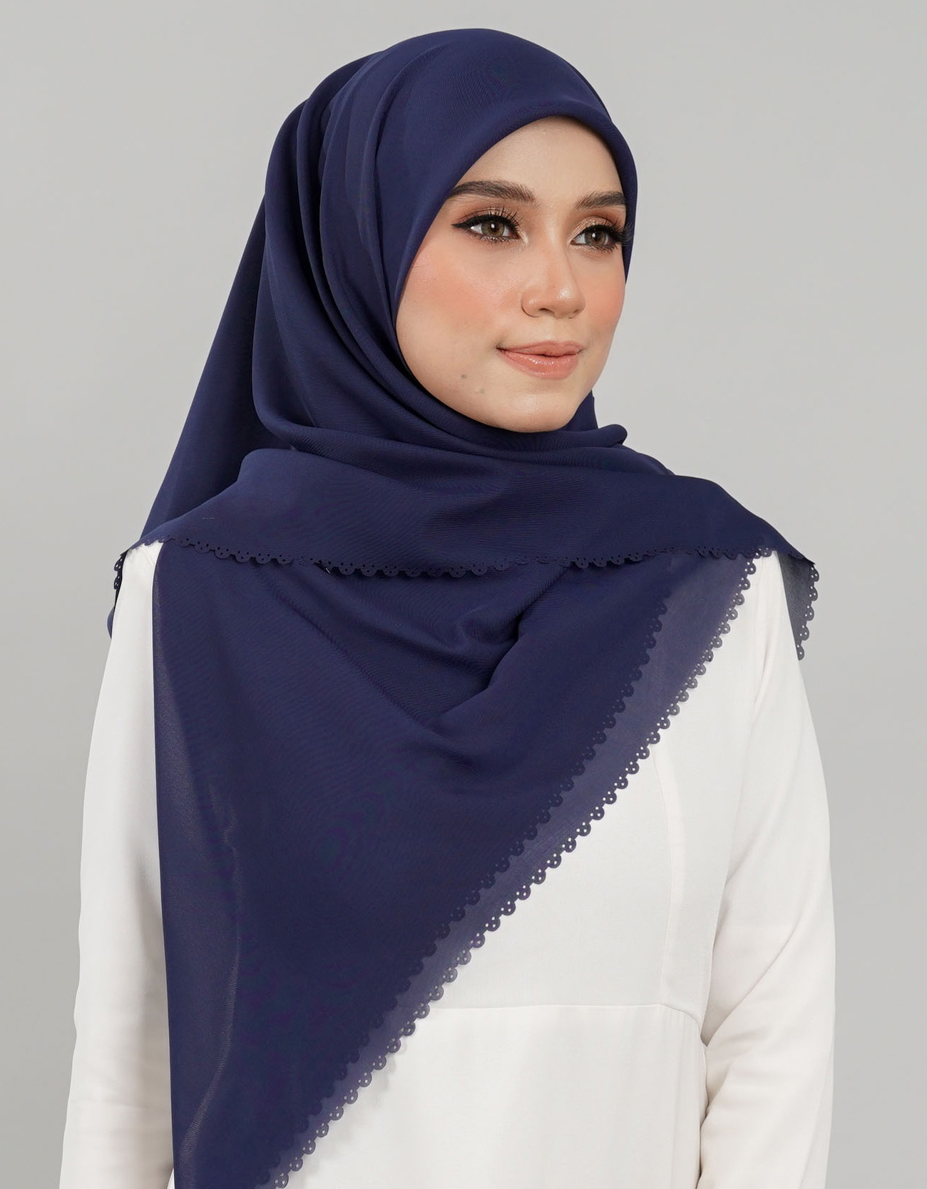 Feena Bawal Plain - 05 Blue