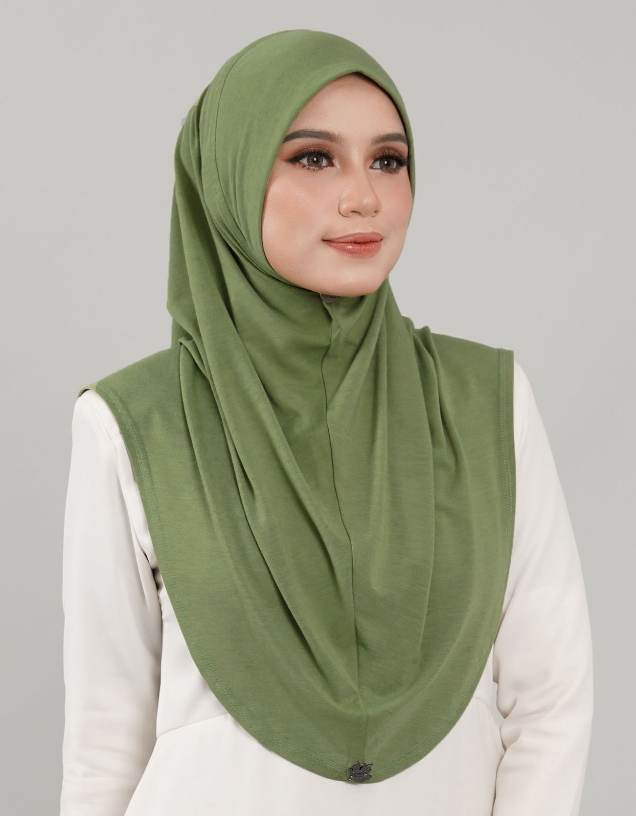 Express Hijab Damia Plain - 07 Pickle