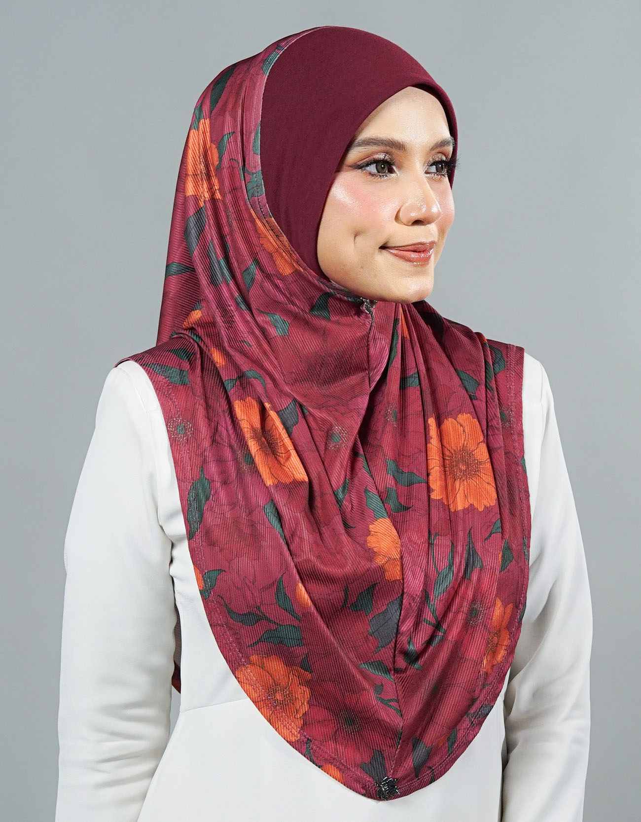 Express Hijab Arfa Signature - 07 Snowdrop