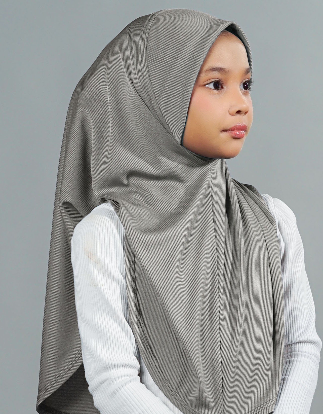 Eshal Plain Kids - 08 Elephant Grey