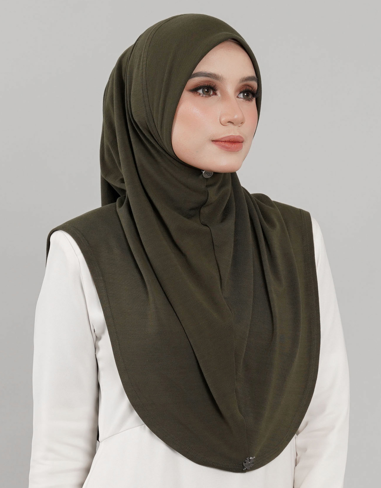 Express Hijab Damia Plain - 09 Seaweed