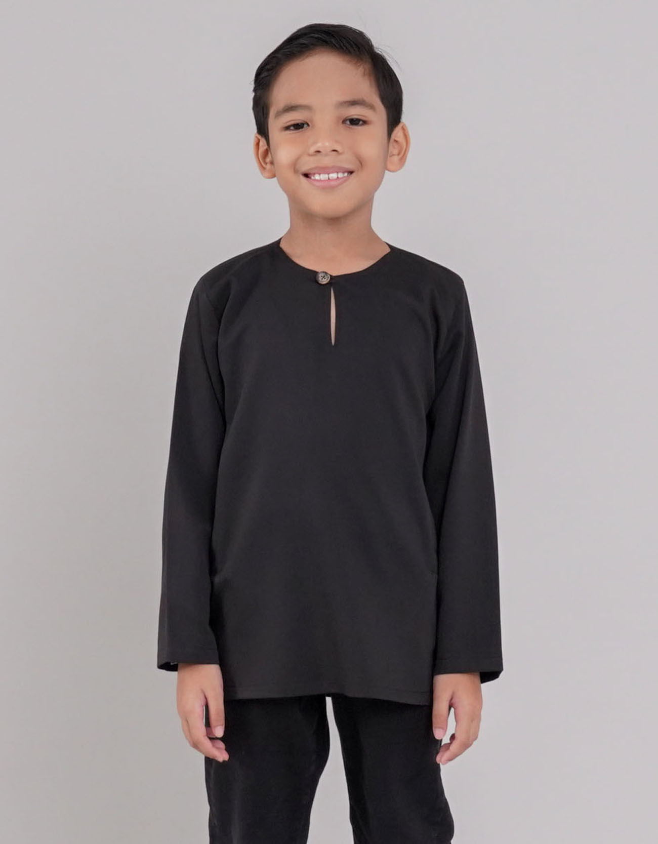 Kurta Furqan Kids - 08 Black