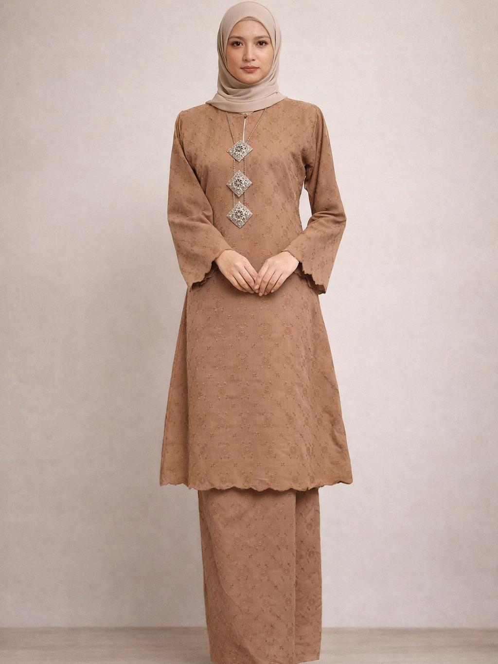 Dinda Kurung Riau - 04 Truffle Brown
