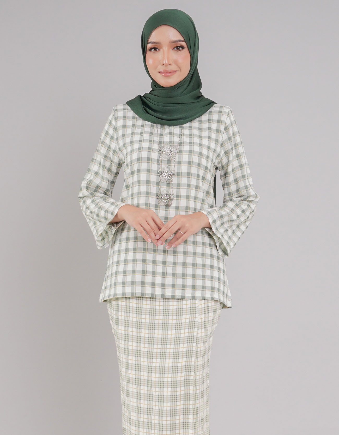 Kasturi Kurung Kedah Adult - 03 Green