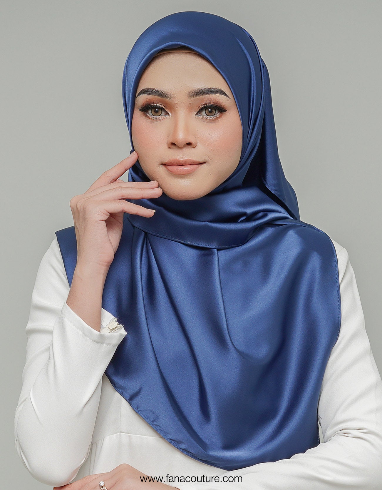 Haayu Bawal Satin - 08 Blue