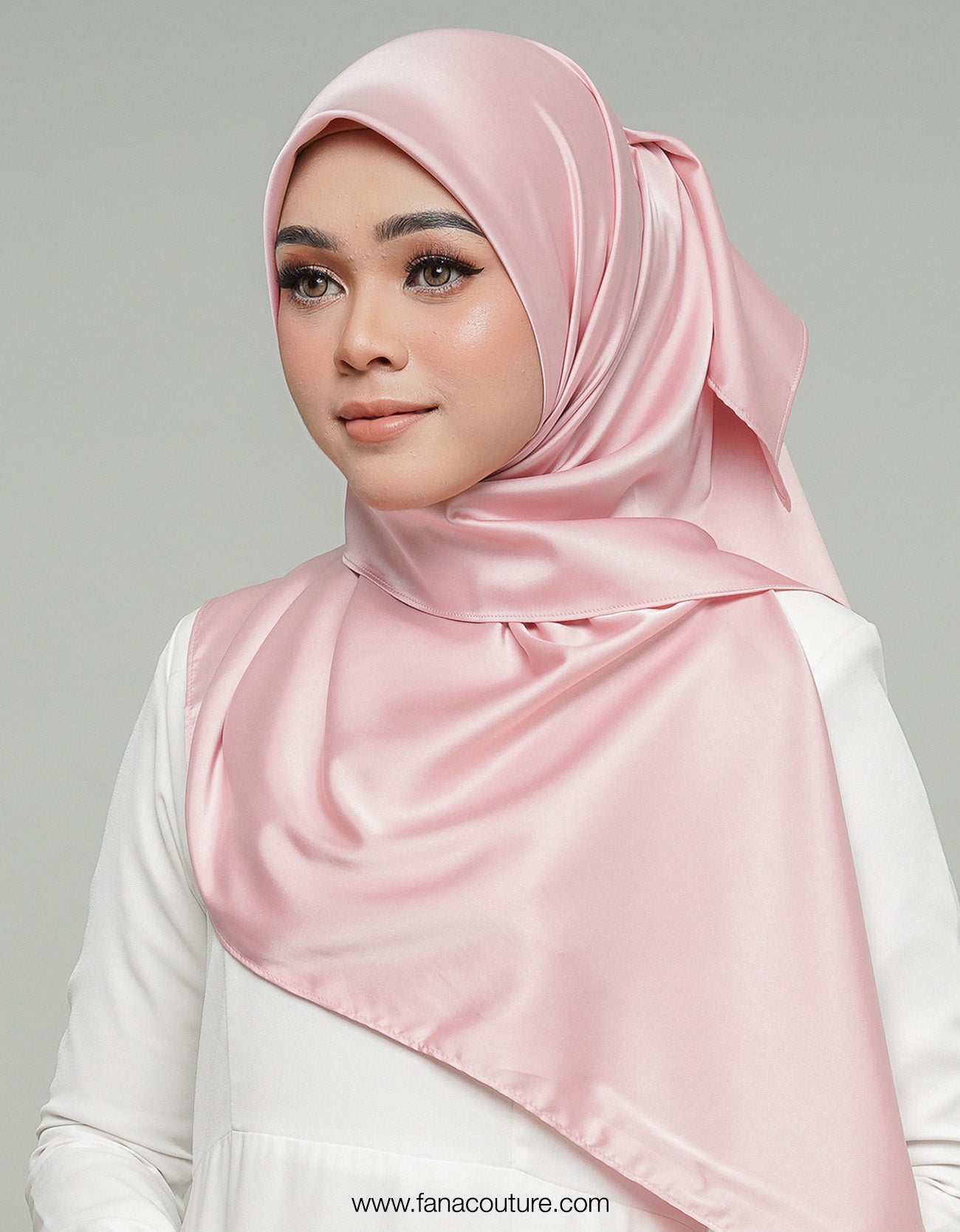 Haayu Bawal Satin - 11 Flamingo Pink