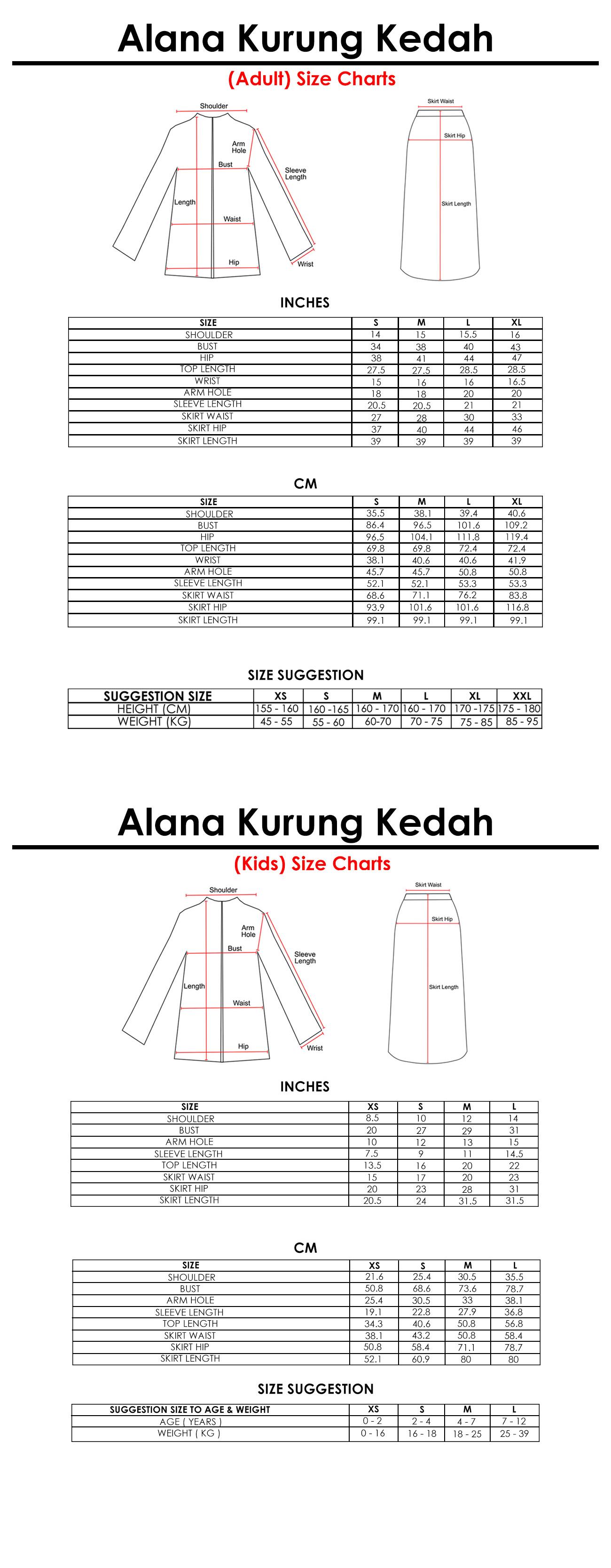 Alana Kurung Kedah - 01 Peach Pink