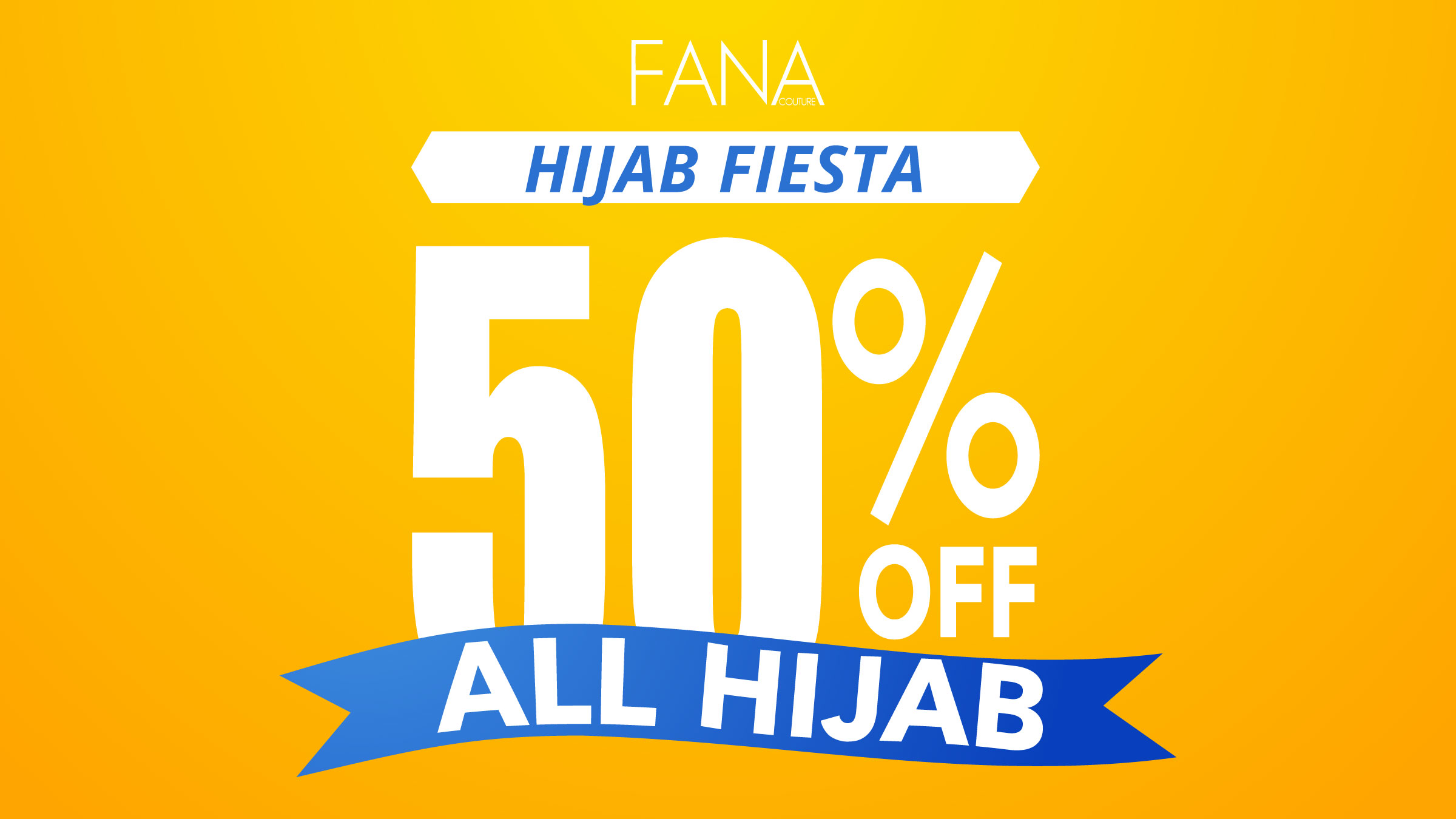 50% Hijab & Shawl