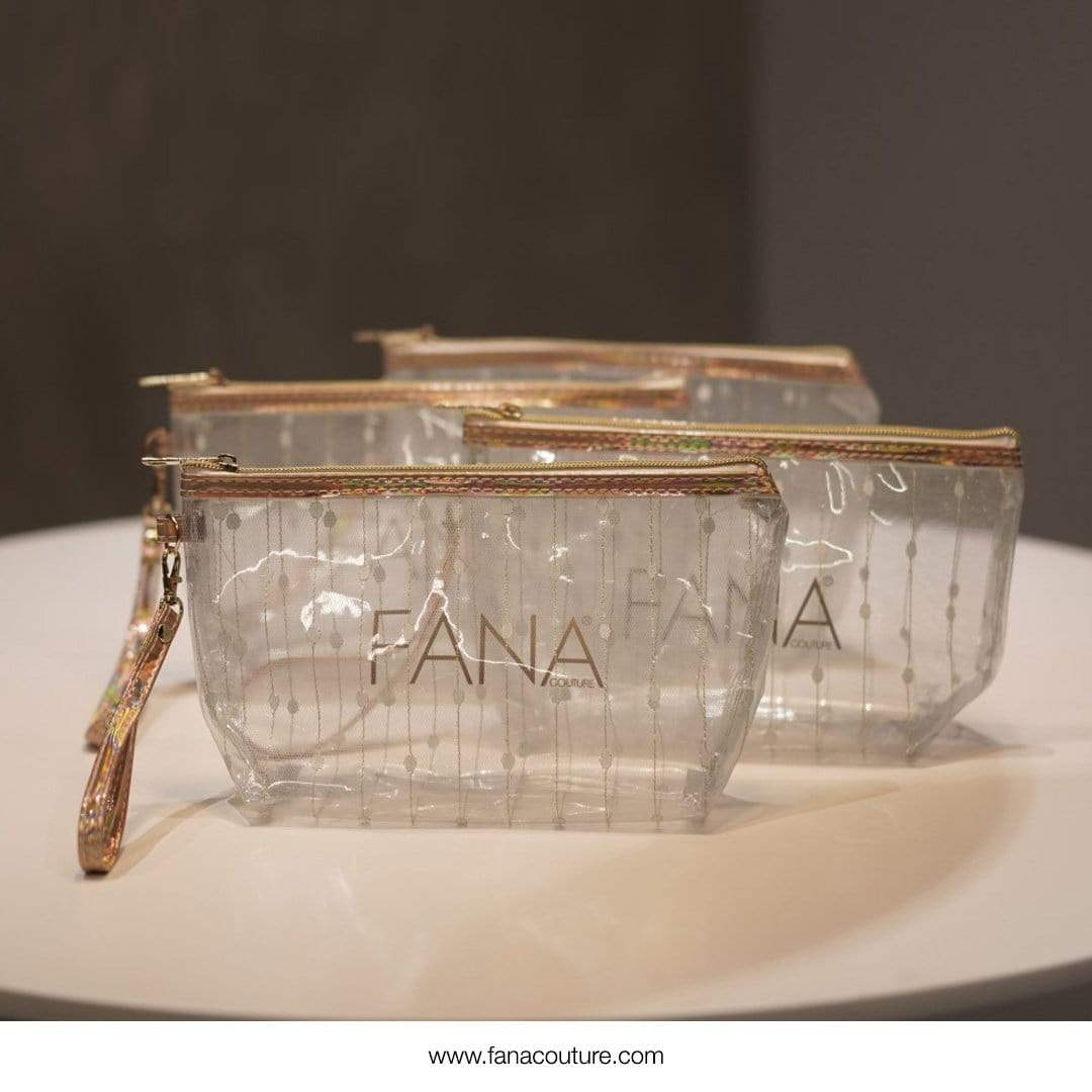 Fana Makeup Bag [ Transparent ]